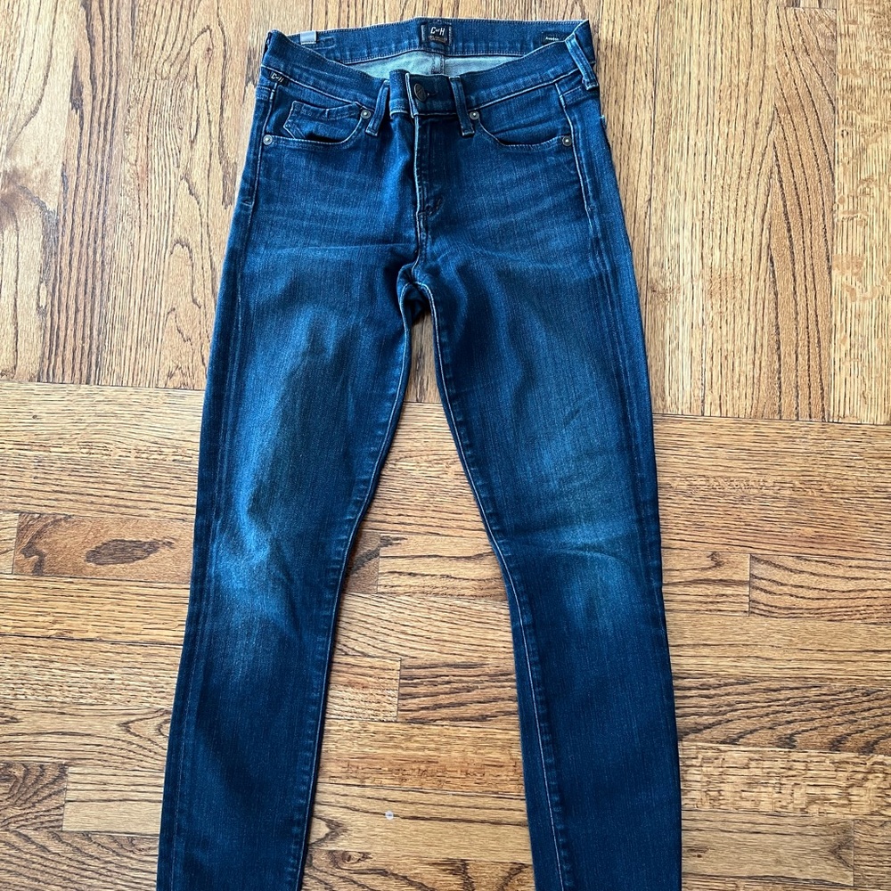 Citizens of Humanity women’s Avedon low rise skinny leg Jean sz 26